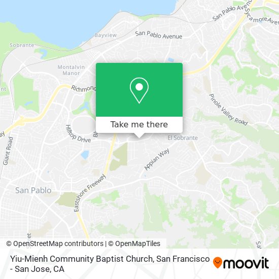 Yiu-Mienh Community Baptist Church map