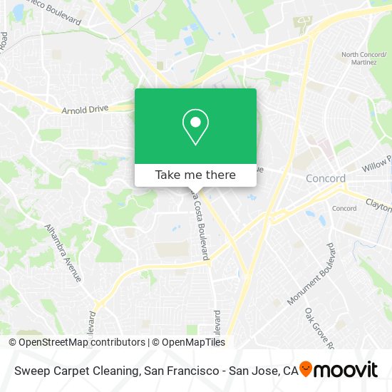 Sweep Carpet Cleaning map