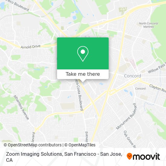 Zoom Imaging Solutions map