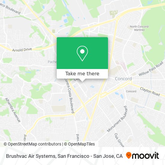 Brushvac Air Systems map