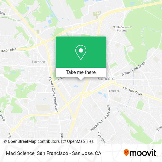 Mad Science map