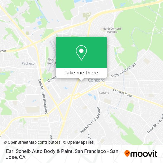 Earl Scheib Auto Body & Paint map