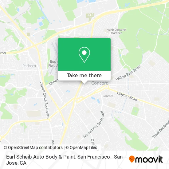 Mapa de Earl Scheib Auto Body & Paint
