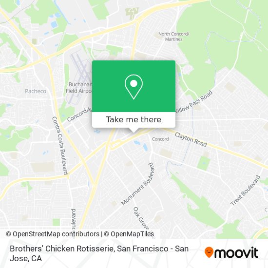Mapa de Brothers' Chicken Rotisserie