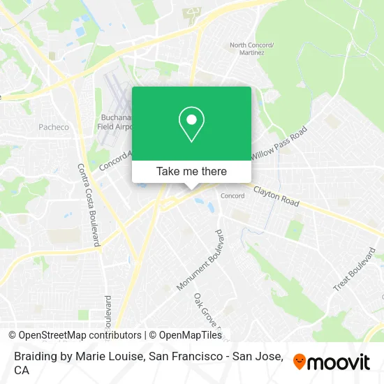 Mapa de Braiding by Marie Louise