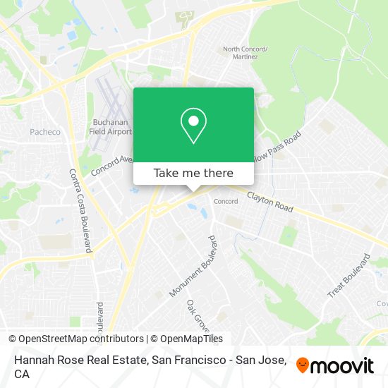 Hannah Rose Real Estate map