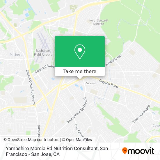 Yamashiro Marcia Rd Nutrition Consultant map