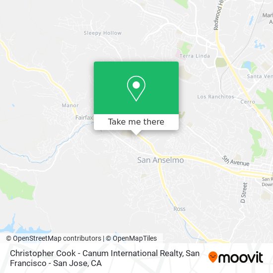 Mapa de Christopher Cook - Canum International Realty