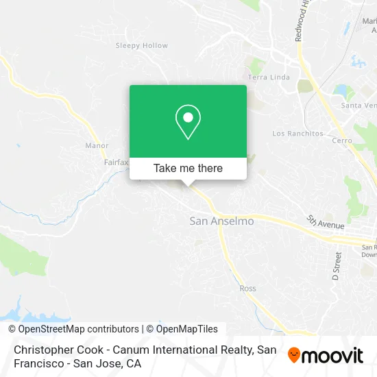Mapa de Christopher Cook - Canum International Realty
