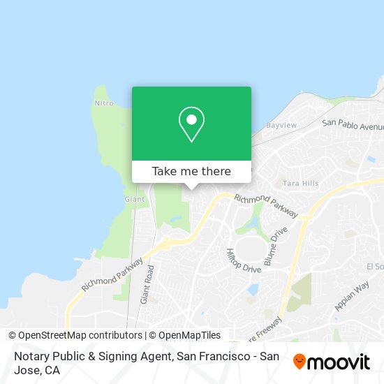 Notary Public & Signing Agent map