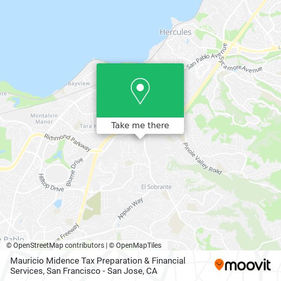 Mauricio Midence Tax Preparation & Financial Services map