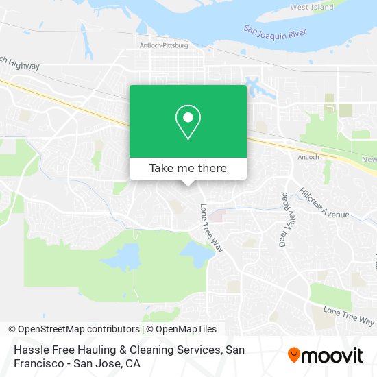 Hassle Free Hauling & Cleaning Services map