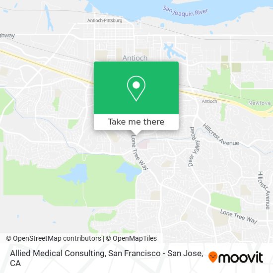 Mapa de Allied Medical Consulting