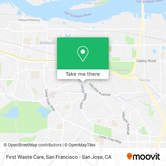 First Waste Care map