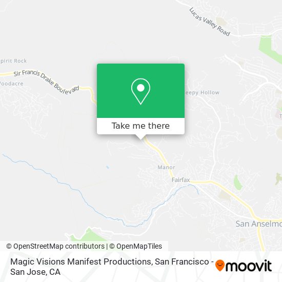 Magic Visions Manifest Productions map