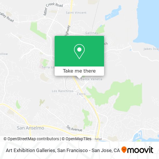 Art Exhibition Galleries map