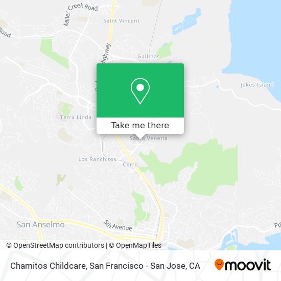 Chamitos Childcare map
