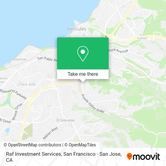 Raf Investment Services map
