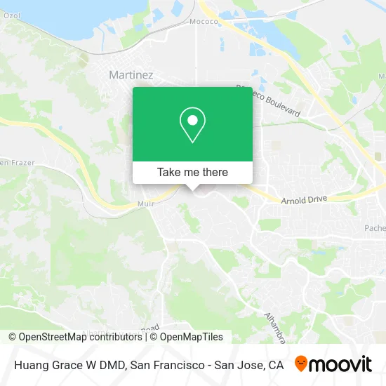 Mapa de Huang Grace W DMD