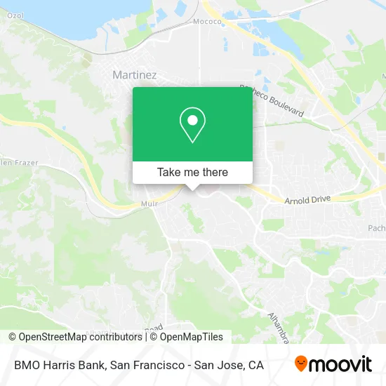 Mapa de BMO Harris Bank