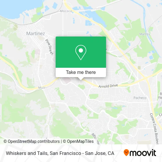 Mapa de Whiskers and Tails