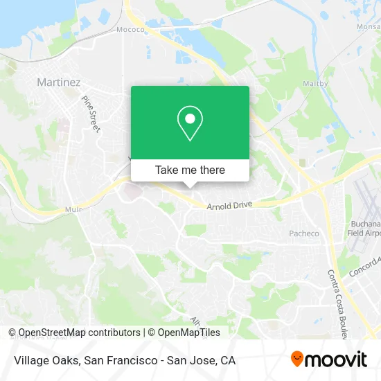 Village Oaks map