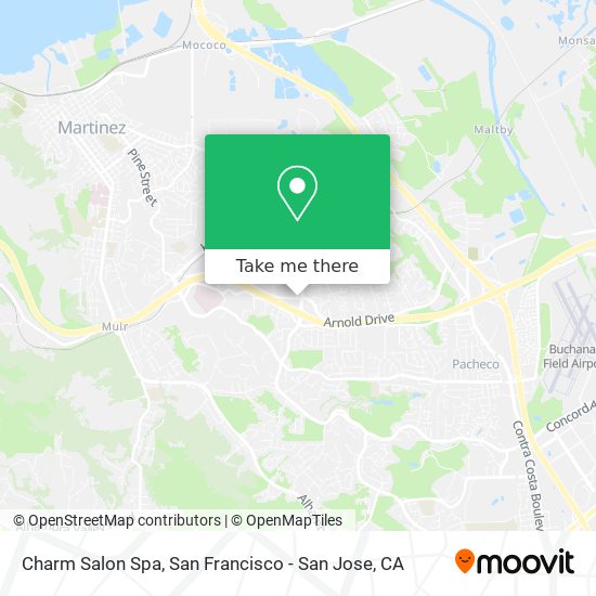 Charm Salon Spa map