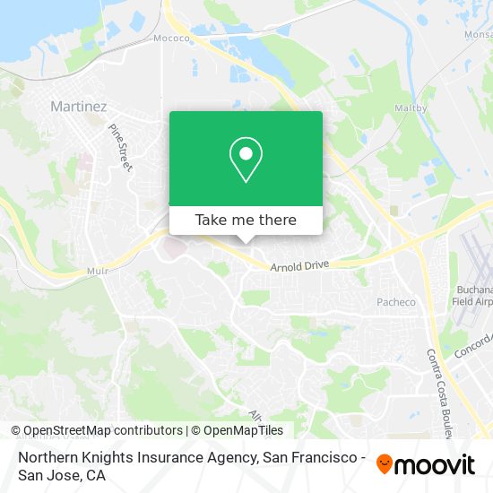 Northern Knights Insurance Agency map