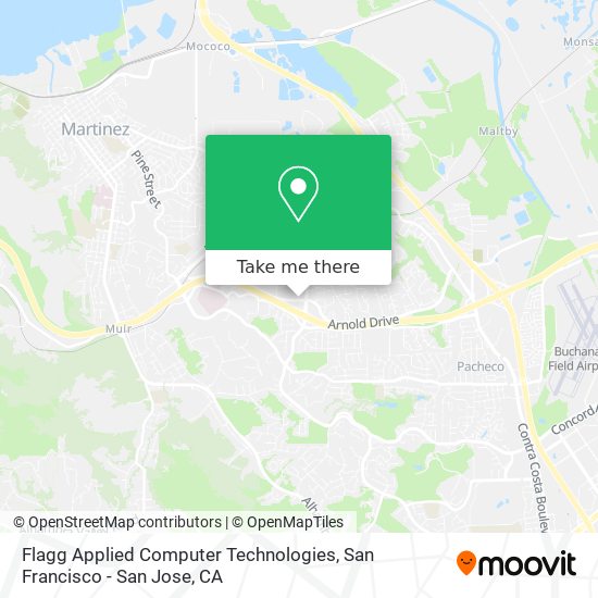 Flagg Applied Computer Technologies map