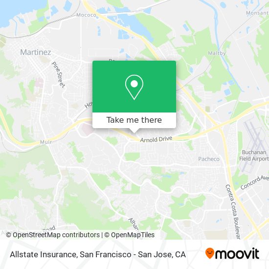 Allstate Insurance map