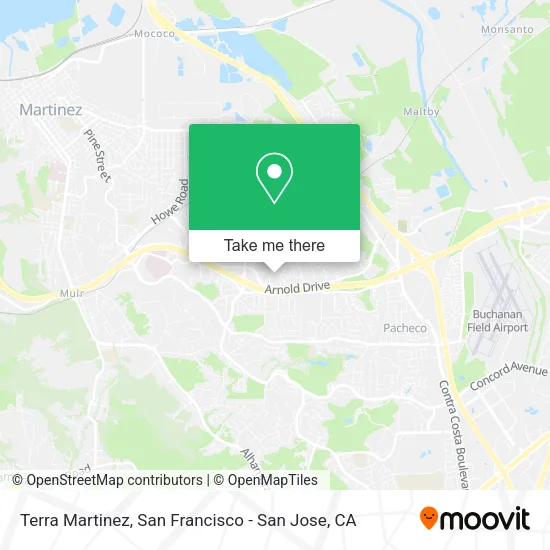 Mapa de Terra Martinez
