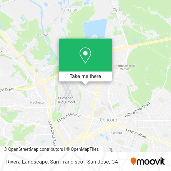 Rivera Landscape map