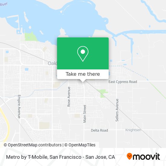 Metro by T-Mobile map