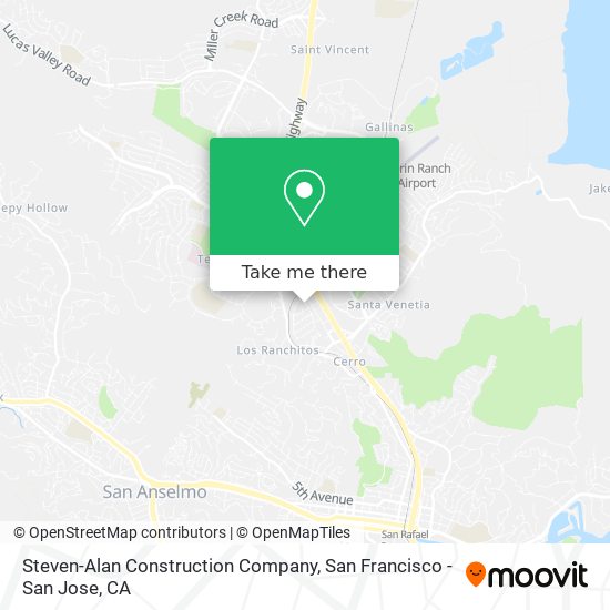 Mapa de Steven-Alan Construction Company