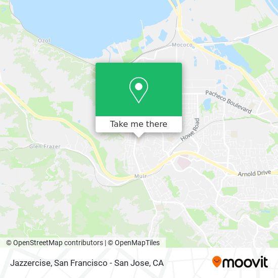 Jazzercise map