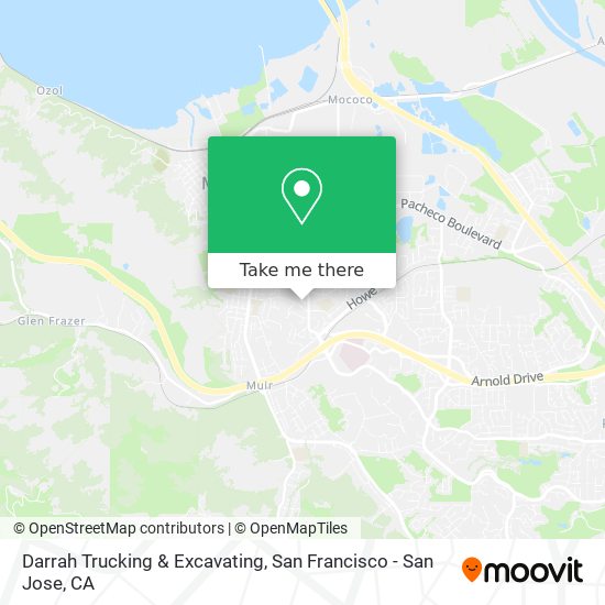 Darrah Trucking & Excavating map