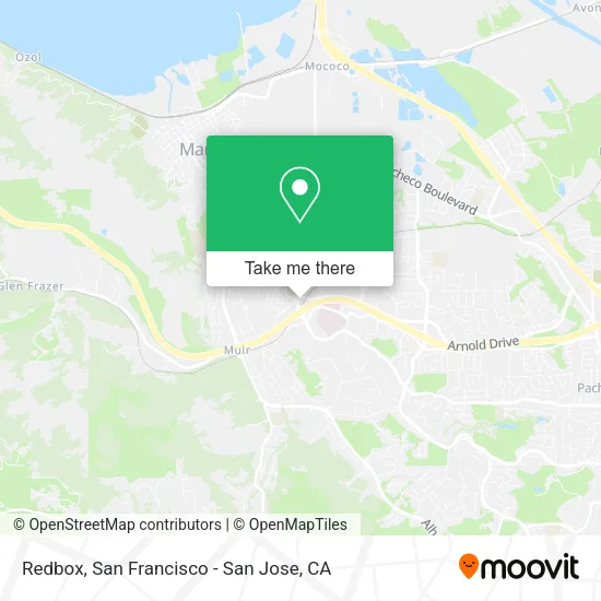 Redbox map