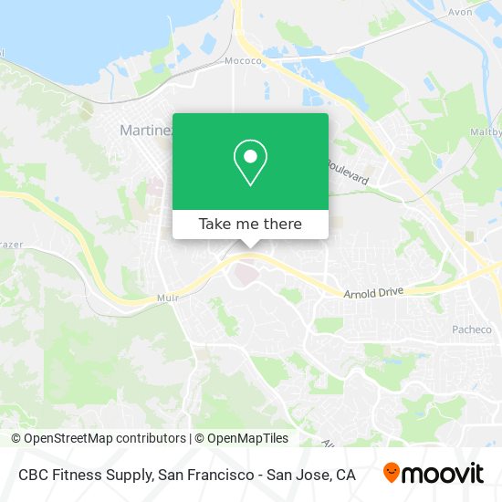 CBC Fitness Supply map