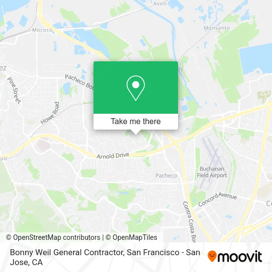 Bonny Weil General Contractor map