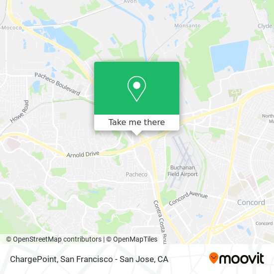 ChargePoint map