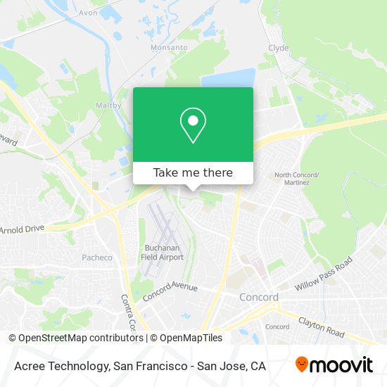 Acree Technology map