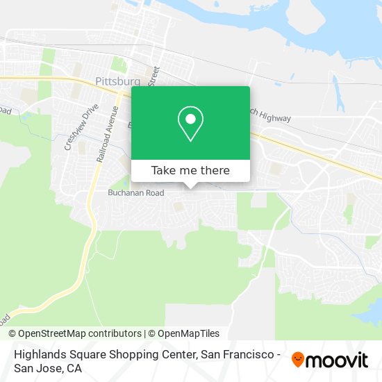 Highlands Square Shopping Center map