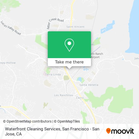 Waterfront Cleaning Services map