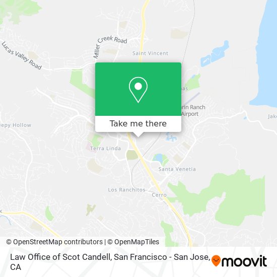 Law Office of Scot Candell map