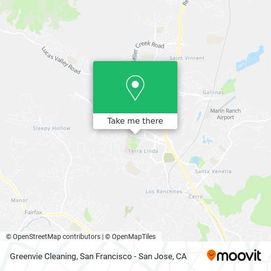 Greenvie Cleaning map