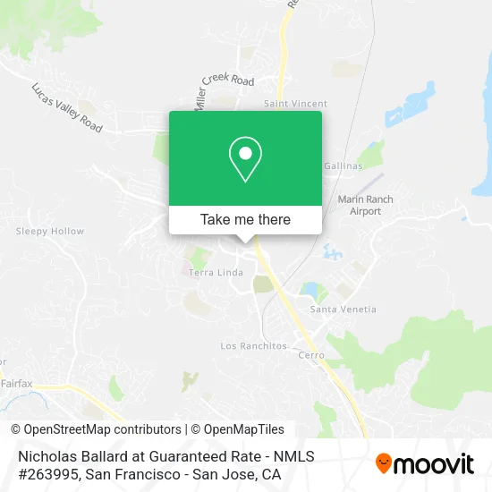 Nicholas Ballard at Guaranteed Rate - NMLS #263995 map