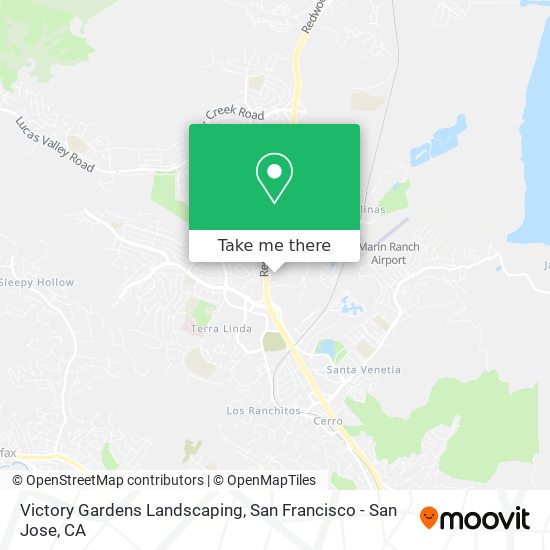 Victory Gardens Landscaping map