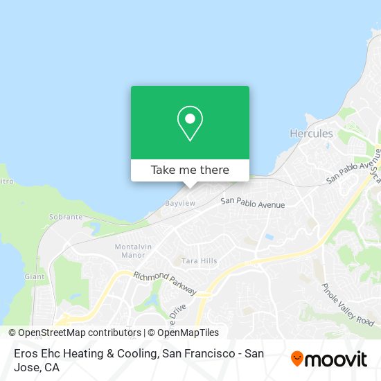 Eros Ehc Heating & Cooling map