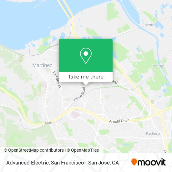 Advanced Electric map