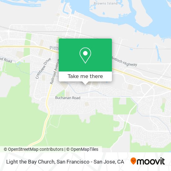 Mapa de Light the Bay Church